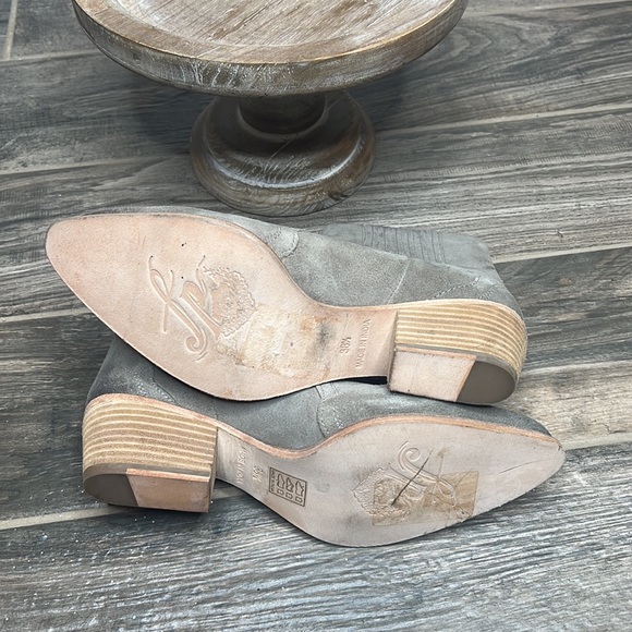 FREE PEOPLE New Frontier Chelsea boots Gray Size 38.5 - Picture 7 of 9